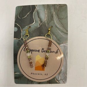 Festival Beaded Dangle Earrings